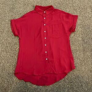 Dark red women’s blouse